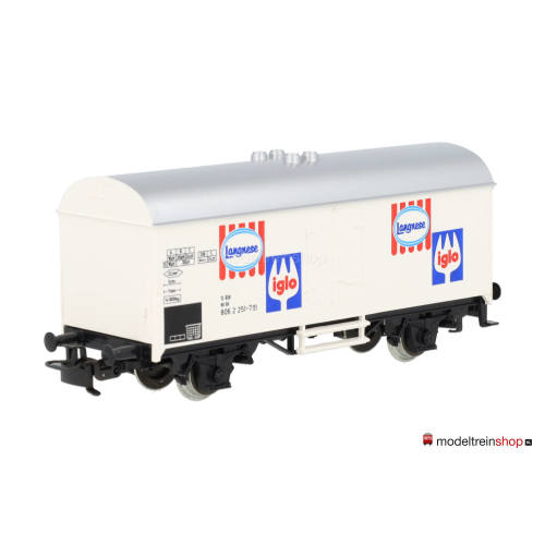 Marklin Primex H0 4557 V03 Gesloten Goederenwagen Langnese Iglo - Modeltreinshop