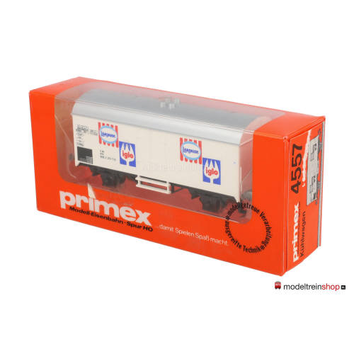 Marklin Primex H0 4557 V03 Gesloten Goederenwagen Langnese Iglo - Modeltreinshop