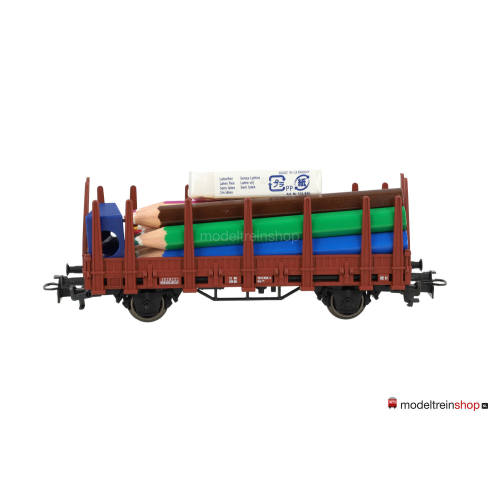 Marklin H0 48619 Rongenwagen beladen met potloden, gum en puntenslijper - Modeltreinshop