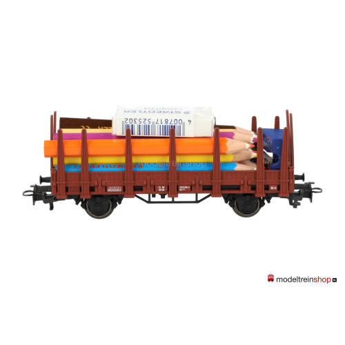 Marklin H0 48619 Rongenwagen beladen met potloden, gum en puntenslijper - Modeltreinshop