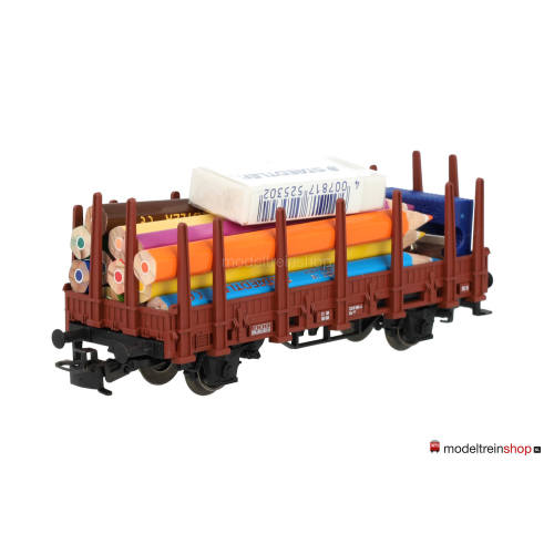 Marklin H0 48619 Rongenwagen beladen met potloden, gum en puntenslijper - Modeltreinshop