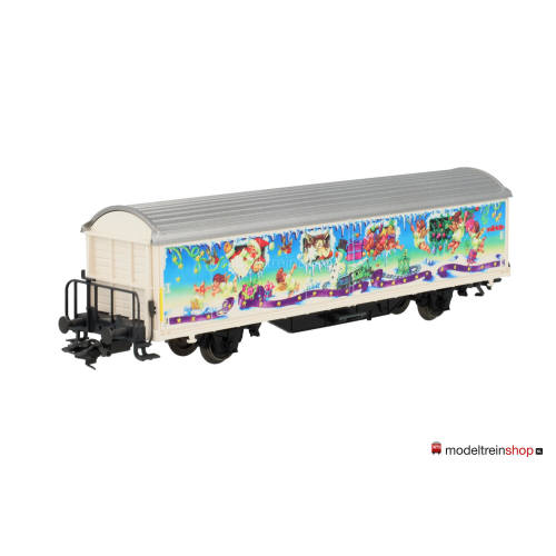 Marklin H0 94007 schuifwandwagen Fröhliche Weihnachten 1996 Kerstwagen - Modeltreinshop