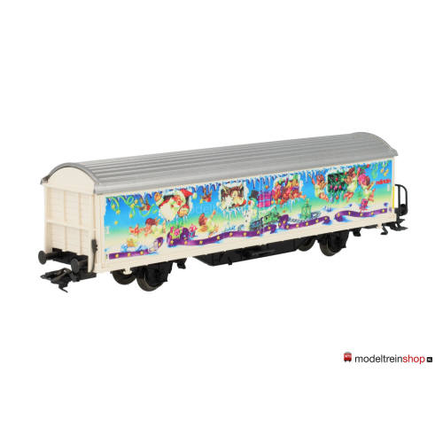 Marklin H0 94007 schuifwandwagen Fröhliche Weihnachten 1996 Kerstwagen - Modeltreinshop