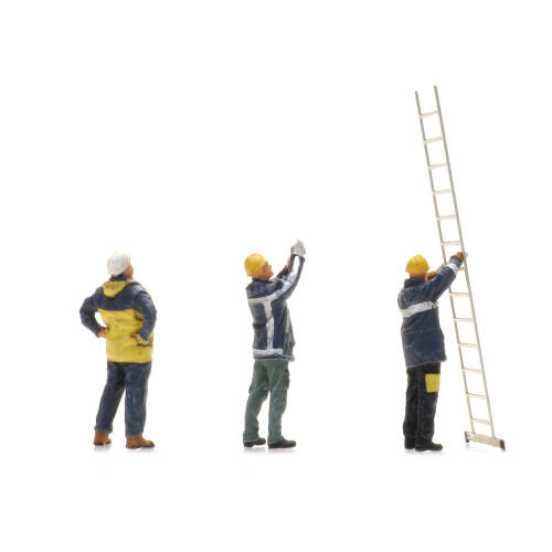 Artitec H0 5870009 NS baanwerkers vanaf 1990 met ladder - Modeltreinshop