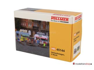 Vollmer HO 45144 verkoopwagen 2 stuks - Modeltreinshop