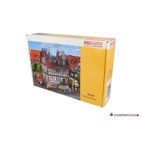 Vollmer HO 43728 Brandend huis - Modeltreinshop