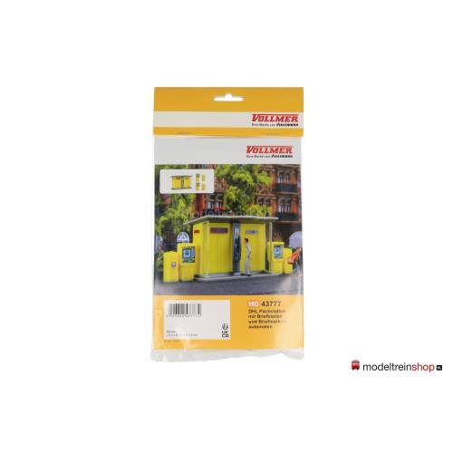 Vollmer HO 43777 DHL Packstation met brievenbussen en postzegelmachines - Modeltreinshop