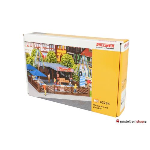 Vollmer HO 43784 Biergarten met toebehoren - Modeltreinshop