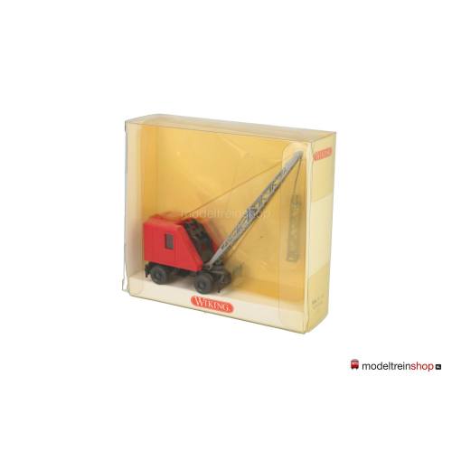 Wiking H0 8960134 mobiele kraan - Modeltreinshop