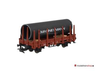 Marklin H0 00750-02 Rongenwagen Kbs 443 met lading - Modeltreinshop