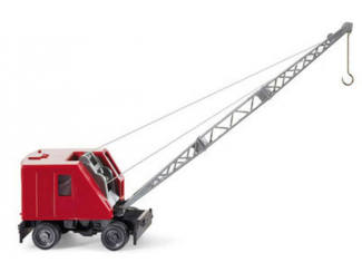 Wiking H0 8960134 mobiele kraan - Modeltreinshop