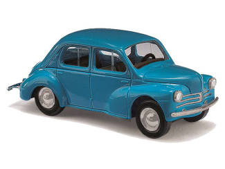 Busch H0 89111 Renault 4CV Blauw 1958 - Modeltreinshop