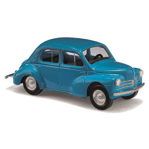 Busch H0 89111 Renault 4CV Blauw 1958 - Modeltreinshop