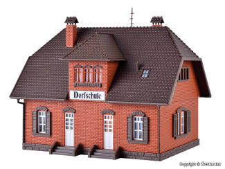 Vollmer HO 43570 Kleine dorpsschool - Modeltreinshop