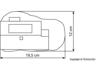 Vollmer HO 43711 Huis aan het meer - Modeltreinshop