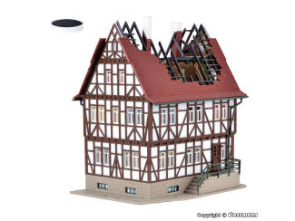 Vollmer HO 43728 Brandend huis - Modeltreinshop