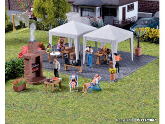 Vollmer HO 45130 Partytenten 2 stuks - Modeltreinshop