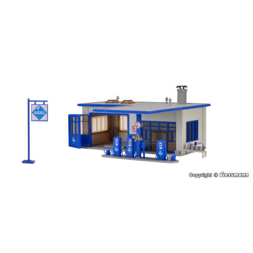 Vollmer HO 45156 ARAL-benzinestation - Modeltreinshop