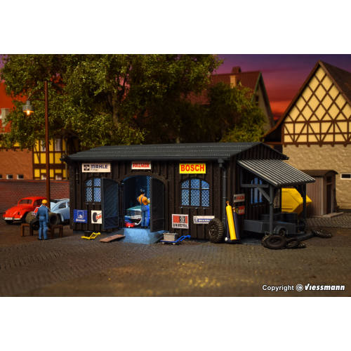 Vollmer HO 45602 Reparatiewerkplaats - Modeltreinshop