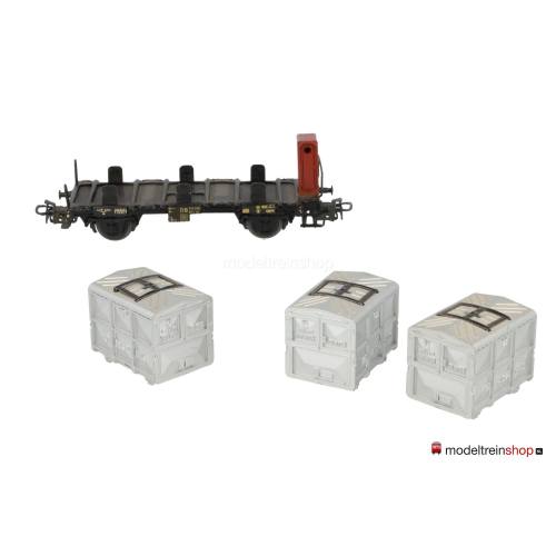 Marklin H0 4614 V2 Container Wagen BTs 50 Haus zu Haus - Modeltreinshop