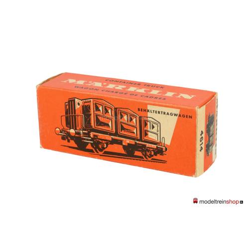 Marklin H0 4614 V2 Container Wagen BTs 50 Haus zu Haus - Modeltreinshop