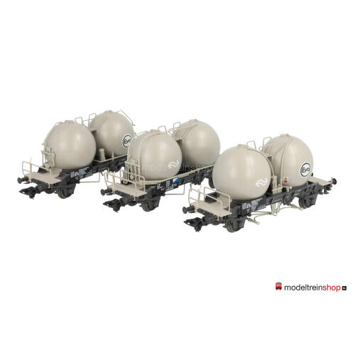 Marklin H0 46623 Wagenset Stofcontainerwagen set "Bollenwagen NS" (silowagen) - Modeltreinshop