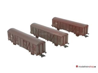 Marklin H0 47313 Gesloten goederenwagen set NS - Modeltreinshop