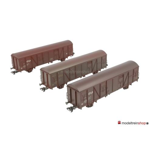 Marklin H0 47313 Gesloten goederenwagen set NS - Modeltreinshop