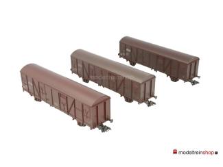 Marklin H0 47313 Gesloten goederenwagen set NS - Modeltreinshop