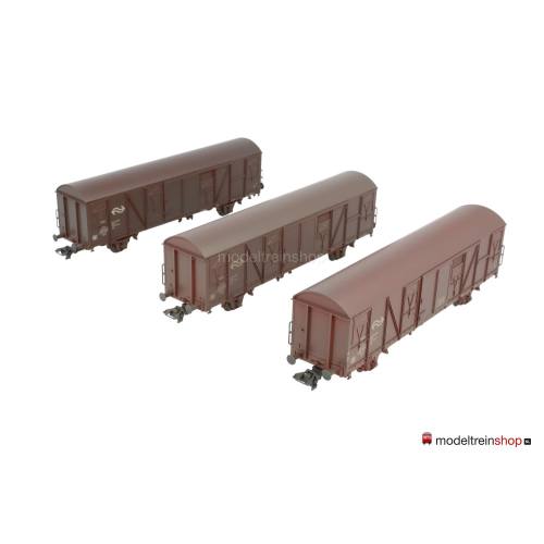 Marklin H0 47313 Gesloten goederenwagen set NS - Modeltreinshop