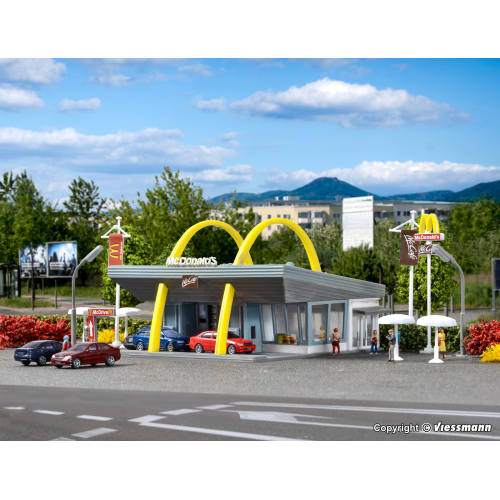 Vollmer N 47765 McDonald's fastfoodrestaurant met McDrive - Modeltreinshop