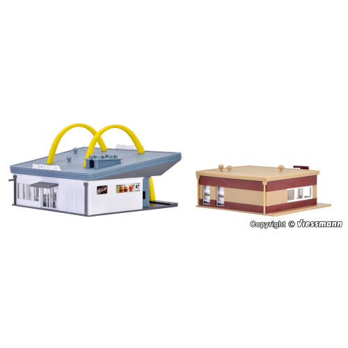 Vollmer N 47766 McDonald's fastfoodrestaurant met McCafé - Modeltreinshop