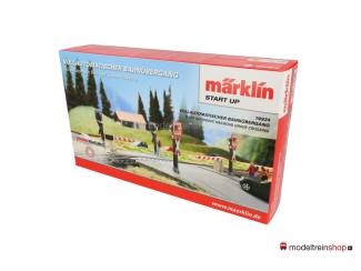 Marklin H0 74924 volledig automatische spoorwegovergang uit één stuk - Modeltreinshop