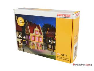 Vollmer HO 43871 Nachtclub "L'Amore" met LED-verlichting - Modeltreinshop