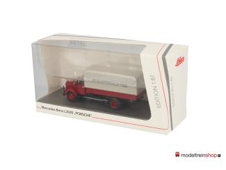 Schuco H0 26678 Mercedes Benz L3500 Porsche - Modeltreinshop