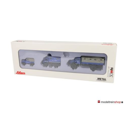 Schuco H0 26560 set Land Rover, Unimog 404, MB LG 315 MHI - Modeltreinshop