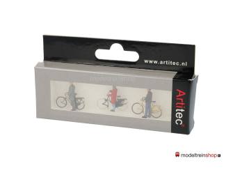 Artitec H0 5870018 Wachtende fietsers 3x