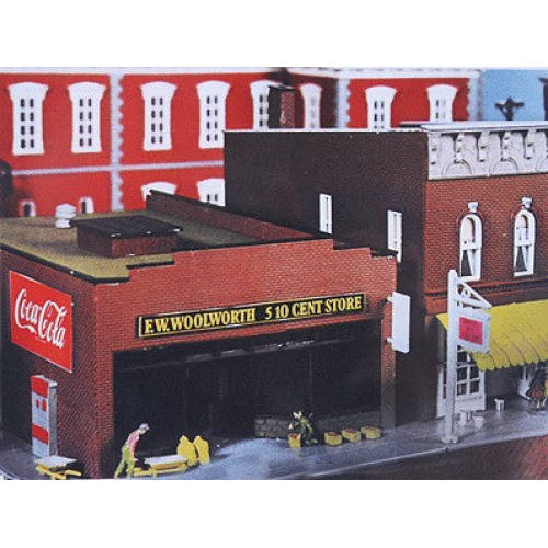 Heljan H0 904 IJs- en Woolworth-winkel - Modeltreinshop