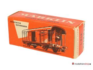 Marklin H0 312/1 V1 Gesloten Goederenwagen met Remhuisje - Modeltreinshop