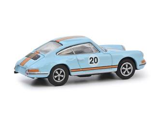 Schuco H0 26716 Mini Cooper, Citroen 2CV, Porsche 911 Vintage Racing Set MHI - Modeltreinshop