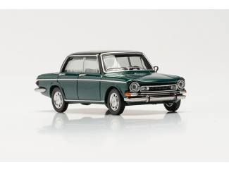 Herpa H0 430746-003 Simca 1301 Special Groen/Zwart Metallic - Modeltreinshop