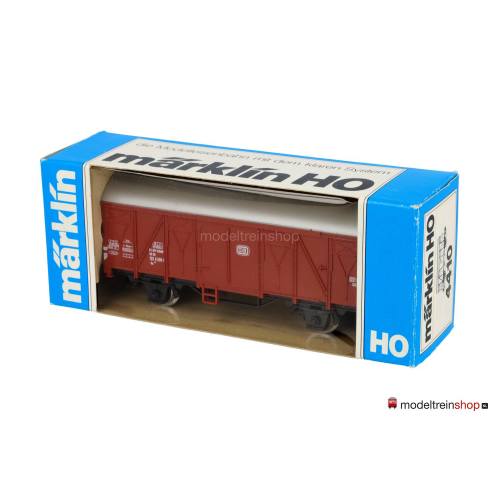 Marklin H0 4410 V01 Gesloten Goederenwagen Gs 210 van de DB - Modeltreinshop