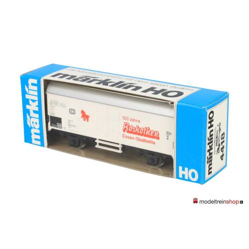 Marklin H0 4415 - 79501 Gesloten goederenwagen 100 jahre Roskothen Essen-Stadtmitte - Modeltreinshop