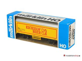 Marklin H0 4420-A1 V04 Koelwagen Bierwagen Eichhof Bier - Modeltreinshop