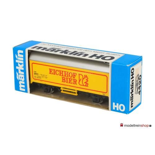 Marklin H0 4420-A1 V04 Koelwagen Bierwagen Eichhof Bier - Modeltreinshop