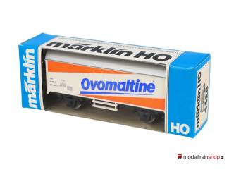 Marklin H0 4428 V01 gesloten goederenwagen Koelwagen Ovomaltine - Modeltreinshop
