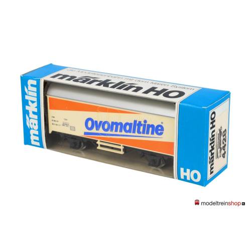 Marklin H0 4428 V01 gesloten goederenwagen Koelwagen Ovomaltine - Modeltreinshop