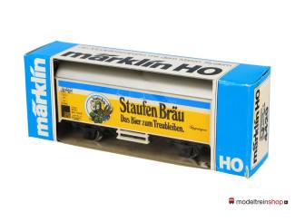 Marklin H0 4429 V02 Bierwagen Staufen Bräu - Modeltreinshop