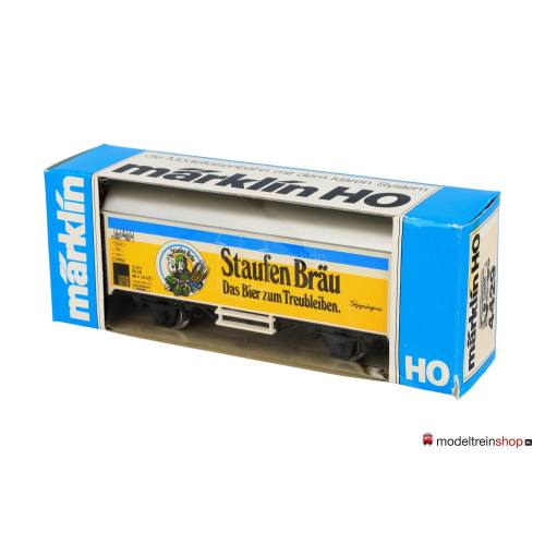 Marklin H0 4429 V02 Bierwagen Staufen Bräu - Modeltreinshop
