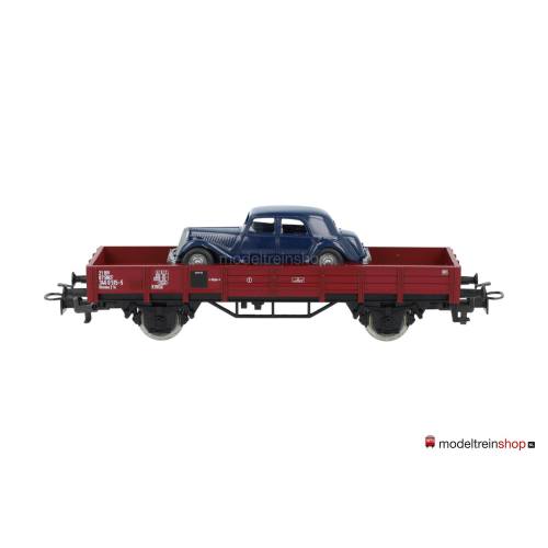 Marklin H0 4435 Lageboordwagen met Citroen 15 SIX - Modeltreinshop
